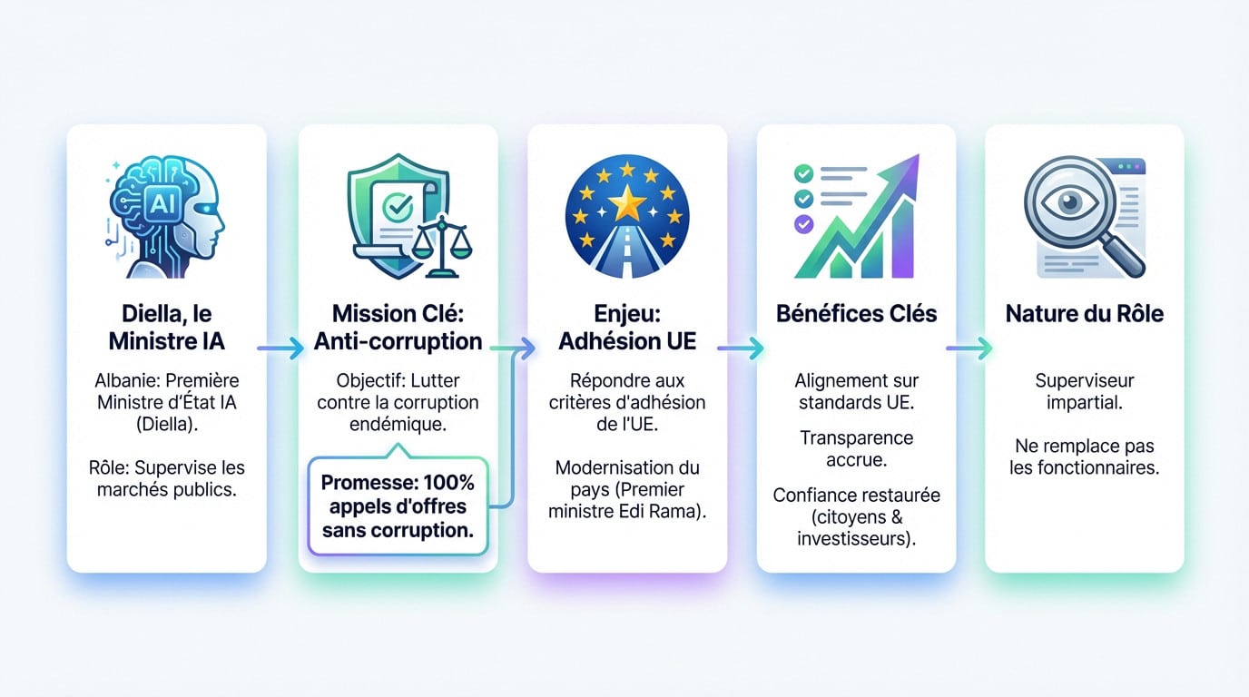 Diella Minister IA Albania public procurement and anti-corruption supervision