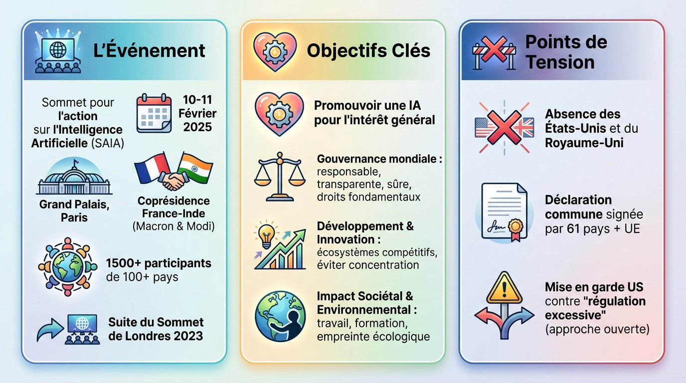 IA Paris 2025 Summit at the Grand Palais: political and technological challenges