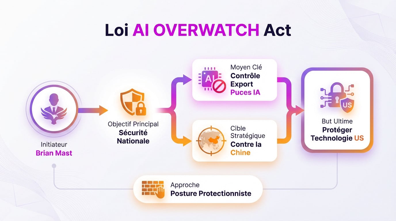 Brian Mast présente la loi AI OVERWATCH Act pour réguler les exportations de puces IA vers la Chine