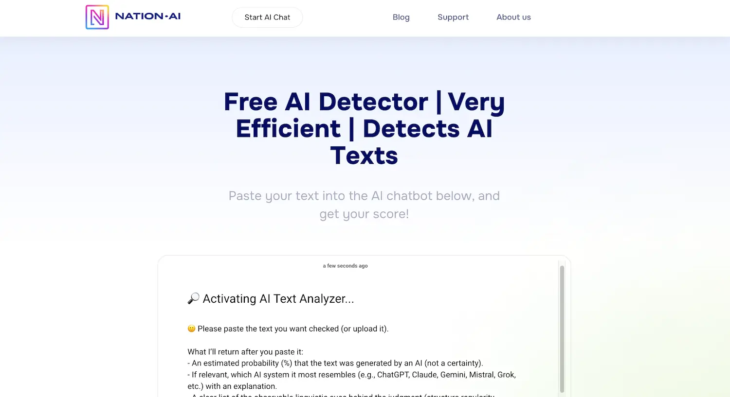 Nation AI Detector